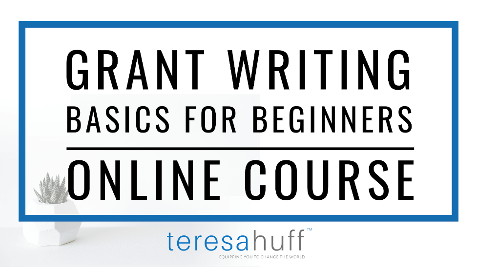 Grant Writing Basics Course